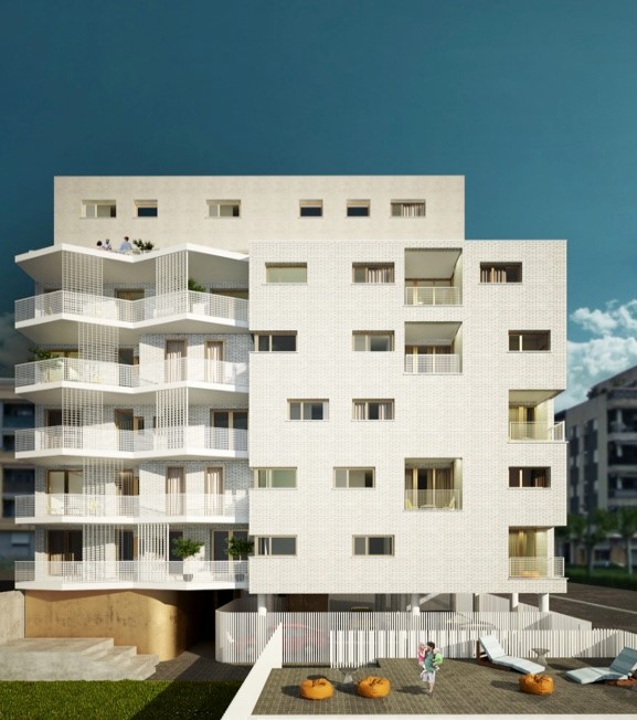 Proyecto de una finca de pisos diseñada en 3D